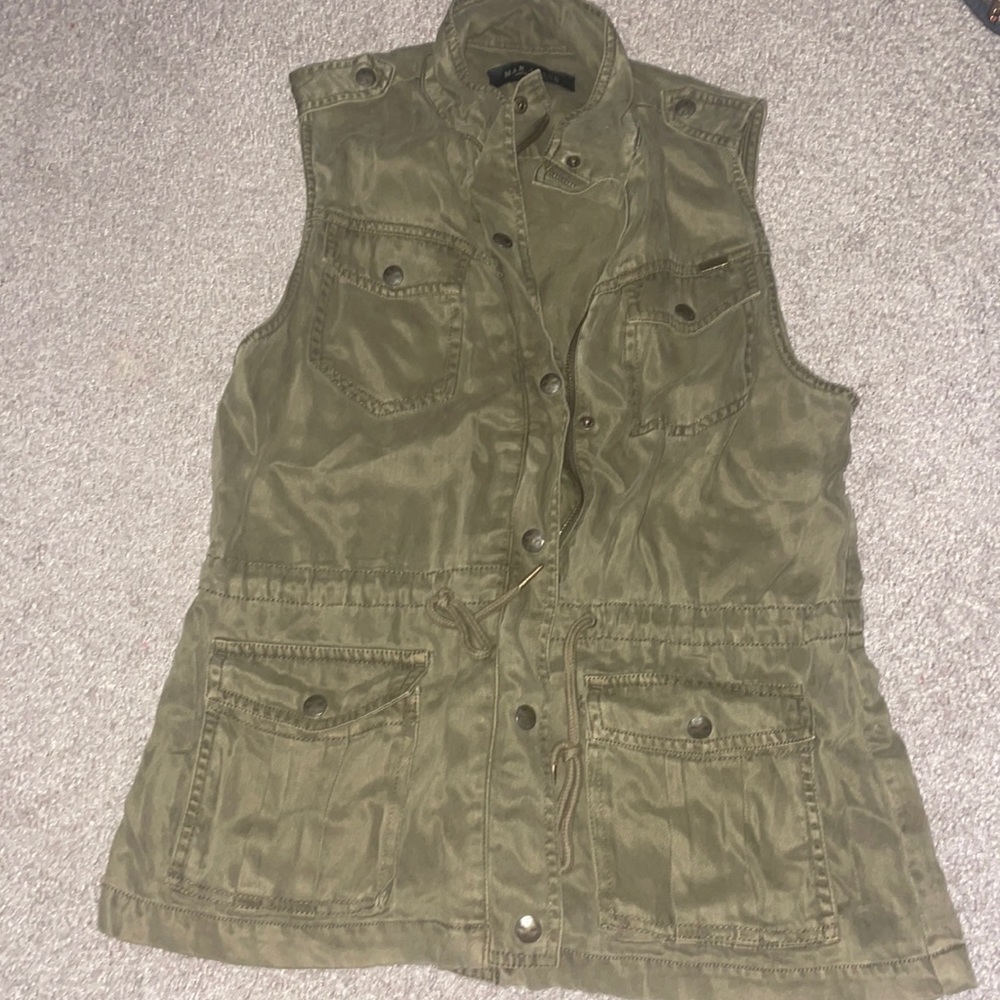 Army green vest